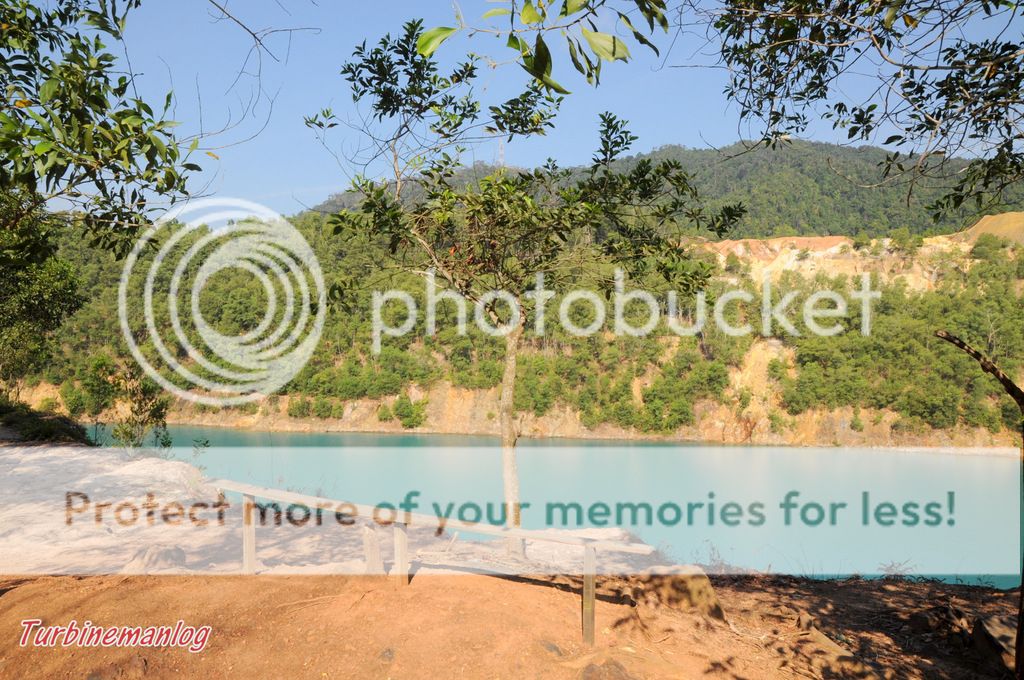 Blue Lake of Bukit Ibam