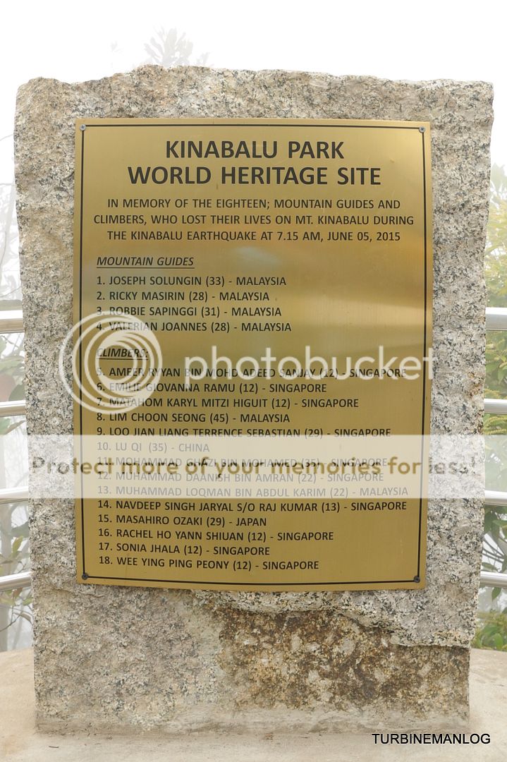 Kinabalu 2015 Earthquake Memorial