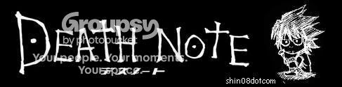 Death Note Sig Invert Pictures, Images and Photos