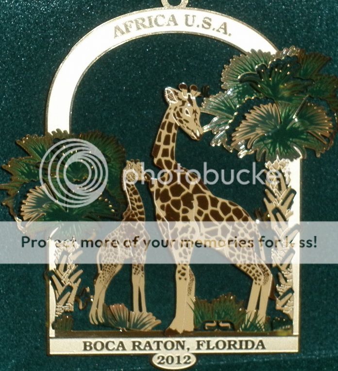 2012 Ornament - AFRICA USA