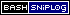 logo,snippet,badge,pixel badge,bash