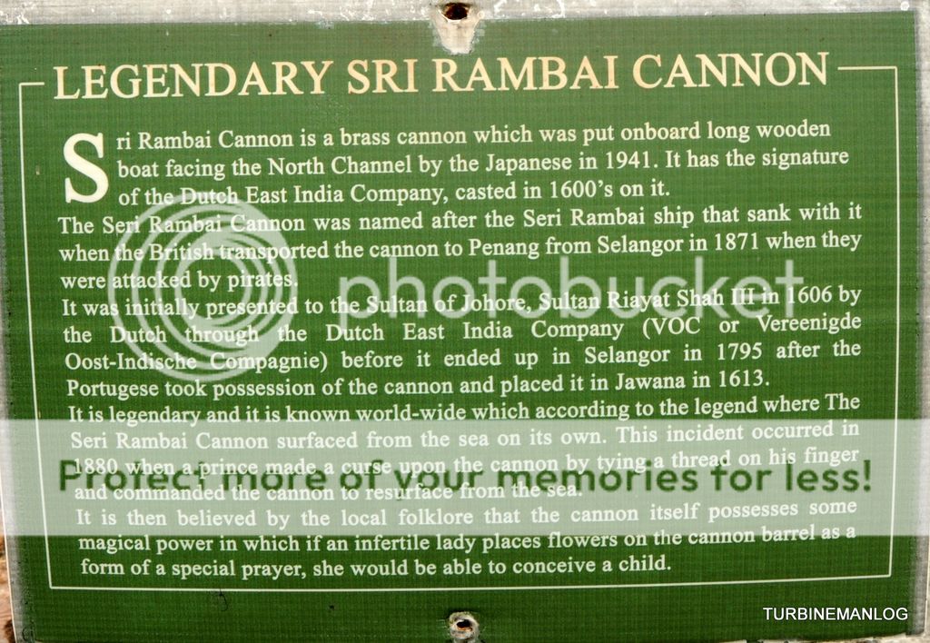 Seri Rambai Cannon