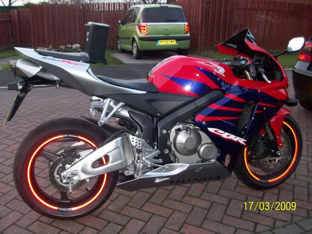 just done mates repsol with rim tape and logo | Honda CBR 600RR Forum